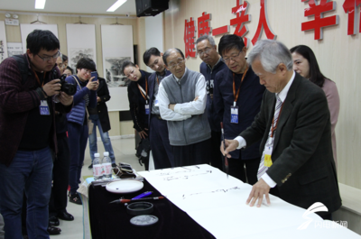 墨香浸润社区 名家引领艺术——书法家走进青岛社区开展文化交流活动